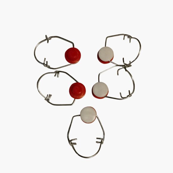 Swing Top Bottle Caps Rubber Stoppers Wire Clasp Closures Craft Beer Brew Lot 5 - Picture 2 of 4